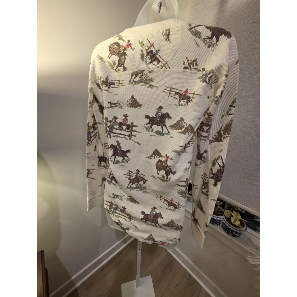 Eddie Bauer ILARIA URBINATI LIMITED EDITION Henley Women's S Western Rodeo NWOT - Picture 11 of 16